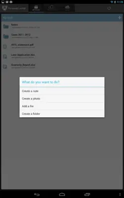 Personal Locker android App screenshot 6